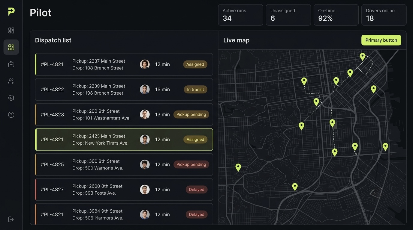 Pilot interface